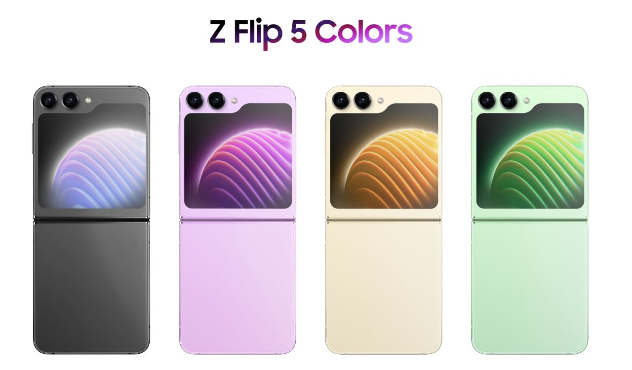 Samsung Galaxy Z Flip 3 leaked renders show it off in a rainbow of colors