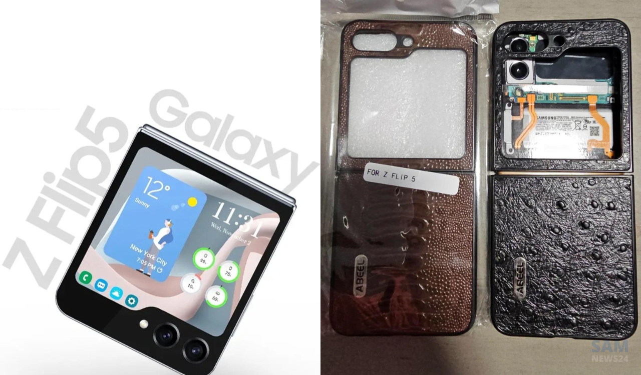 Samsung Galaxy Z Flip 5 case revealed - SamNews 24
