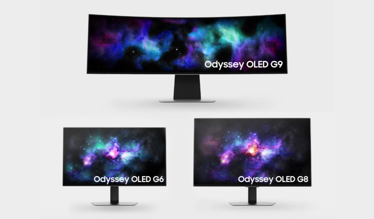 New Odyssey OLED gaming monitors