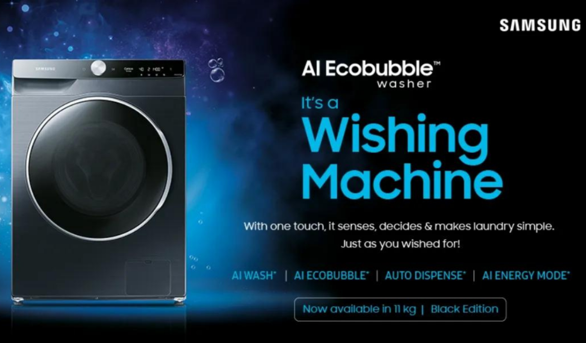 Samsung AI Ecobubble Washing Machines Launched