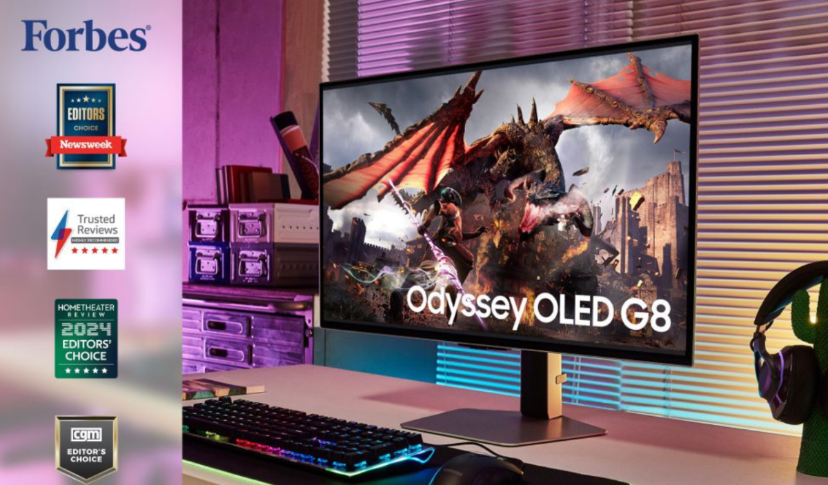 Samsung Odyssey OLED G8 Receives Critical Acclaim